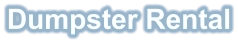 Dumpster Rental