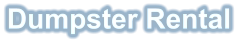 Dumpster Rental